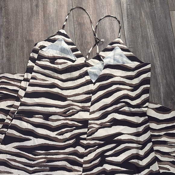 NWT! Banana Republic Silky Twill Maxi Dress XL - Picture 9 of 9